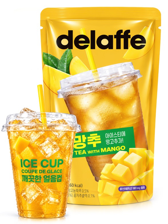 Té Helado Coreano con Mango | Delaffe Pouch 230 ml.