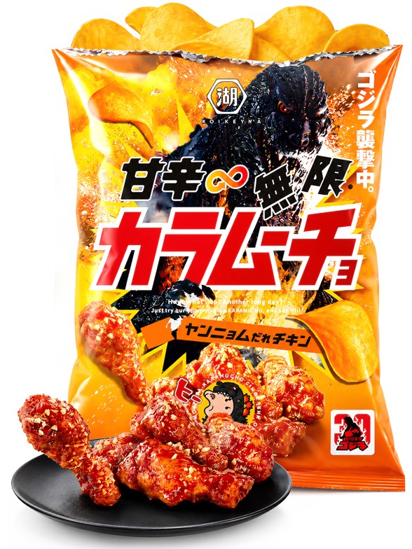 Patatas Godzilla Pollo Coreano Yangnyeom | Koikeya 53 g