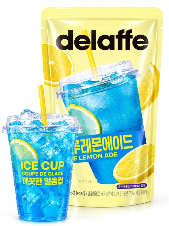 Limonada Azul Coreana | ADE Delaffe Pouch 230 ml.