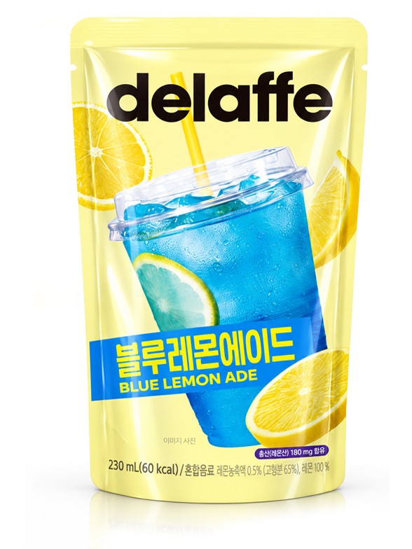 Limonada Azul Coreana | ADE Delaffe Pouch 230 ml.
