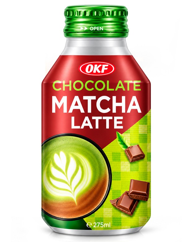 Matcha Latte Coreano con Chocolate | OKF 275 ml.