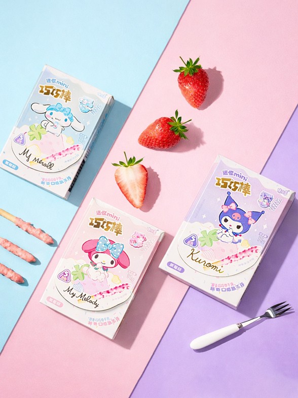 Sticks Sanrio Fresa Popping Candy | 11 g
