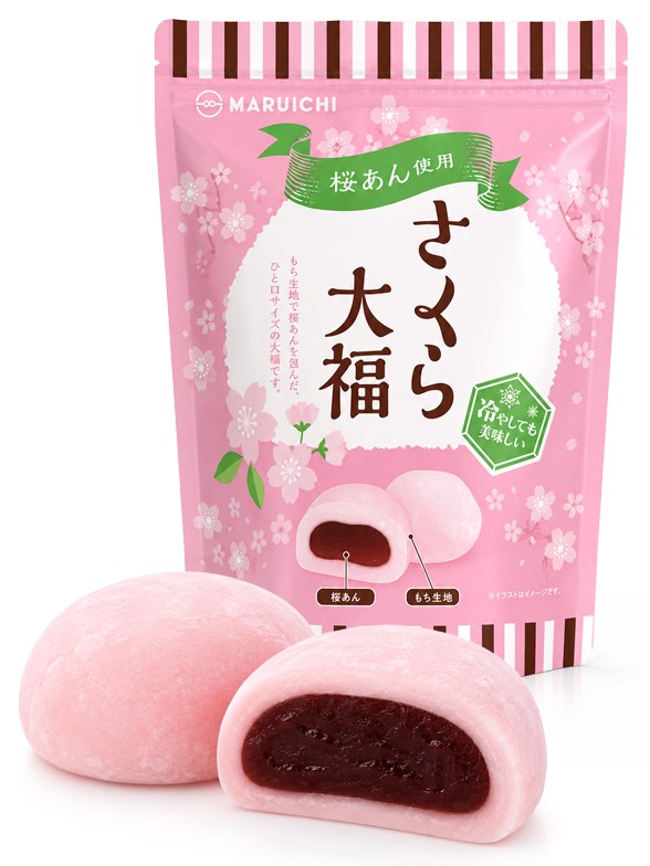 Mochi Sakura Daifuku Azuki | Maruichi 90 g
