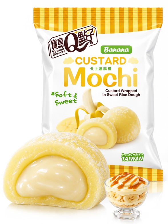 Mochis Daifuku de Crema de Banana | 110 g