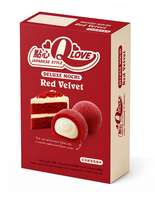 Mochis Red Velvet Deluxe | Q Love 168 g