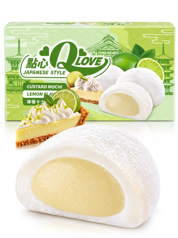 Mochis sabor Natilla de Limón | Q Love 168 g