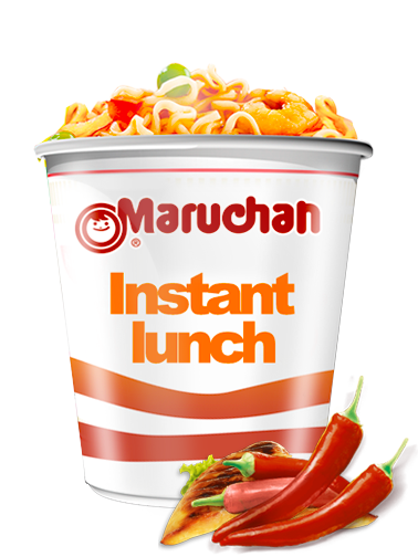 Fideos Ramen Maruchan Instant Lunch Cup, Pollo y Chipotle Nº1 Mundial. 