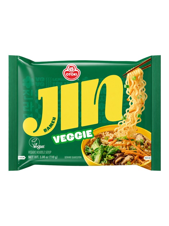 Jin Ramen Veggie | Ottogi 110 g