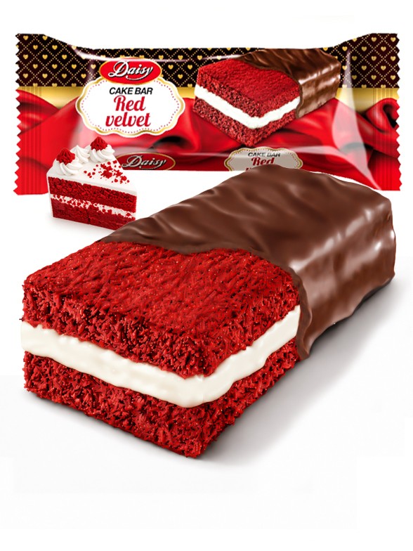 Pastelito Red Velvet y Chocolate | Daisy 50 g.