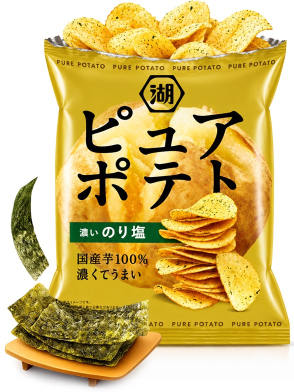 Patatas Chips con Alga Nori | Koikeya 52 g.