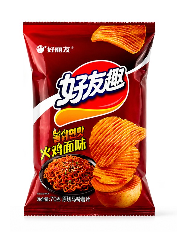 Patatas Onduladas Ramen Picante Buldak 70 g