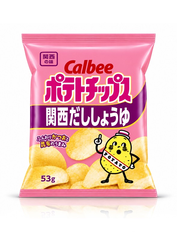 Patatas Calbee Gourmet Sopa Kansai Dashi | 53 g