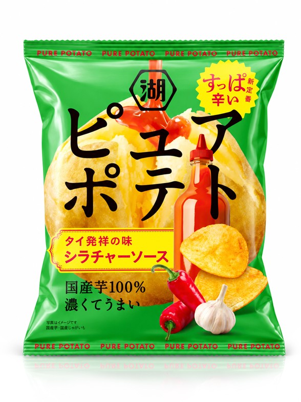Patatas Chips con Salsa Sriracha | Koikeya 52 g