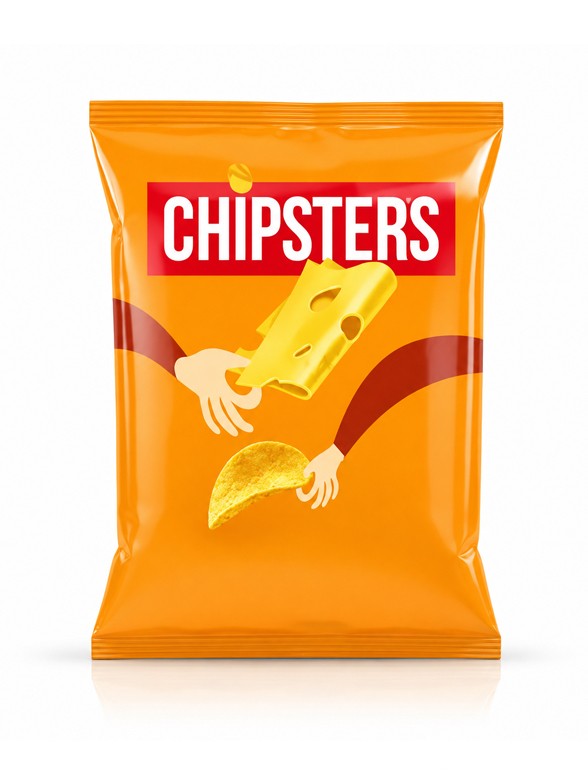 Patatas Sabor a Queso Chipster's 60g.