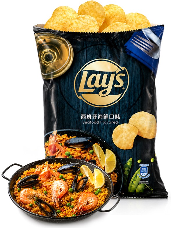 Patatas Paella de Marisco Lay’s Premium 50 g