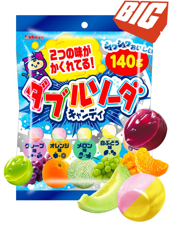 Caramelos Mix de Frutas | Dos Sabores Secretos 140 grs.