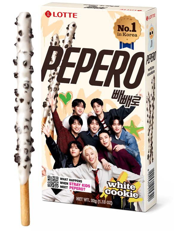 Pepero White Cookie Stray Kids | Edición Especial 32 g