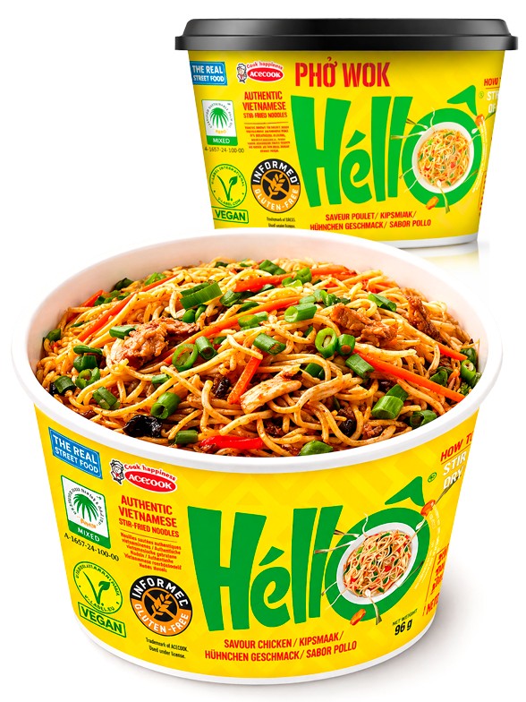 Fideos Wok Vietnamita Pho Pollo Sin Gluten 76 g