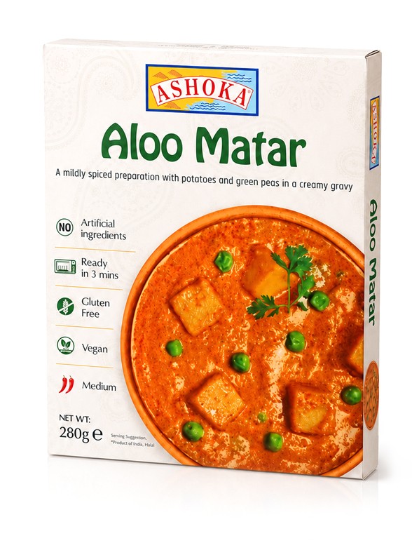 Plato Preparado Aloo Matar | Sin Gluten 280g.