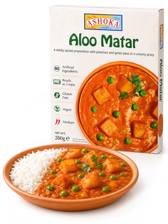 Plato Preparado Aloo Matar | Sin Gluten 280g.