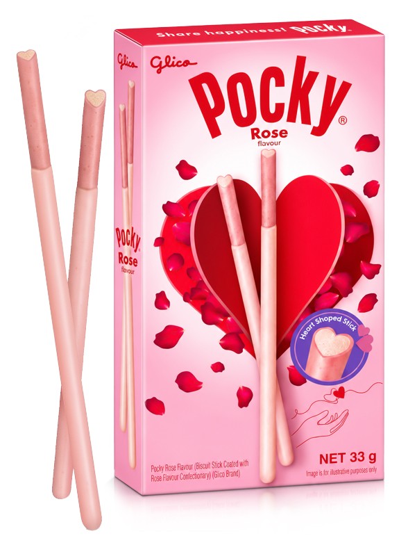 Pocky de Rosas | Edición Limitada 33 g