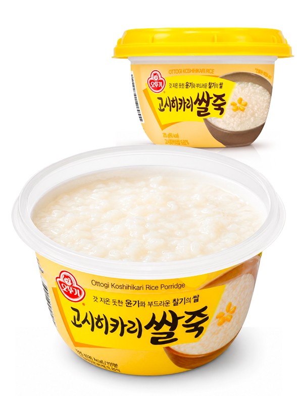 Sopa de Porridge Arroz Coreano Ottogi 285 g