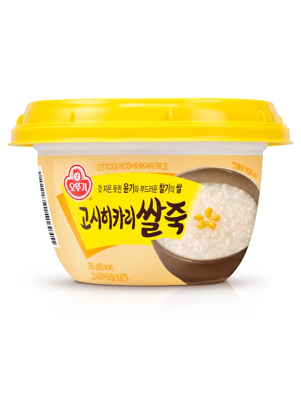 Sopa de Porridge Arroz Coreano Ottogi 285 g
