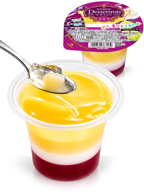 Postre Japonés Dessertrois Uva | 213 g