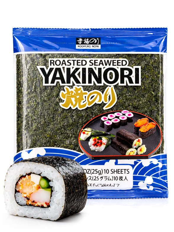 Alga Nori Esmeralda para Sushi | Gran Calidad 25g | 10 hojas