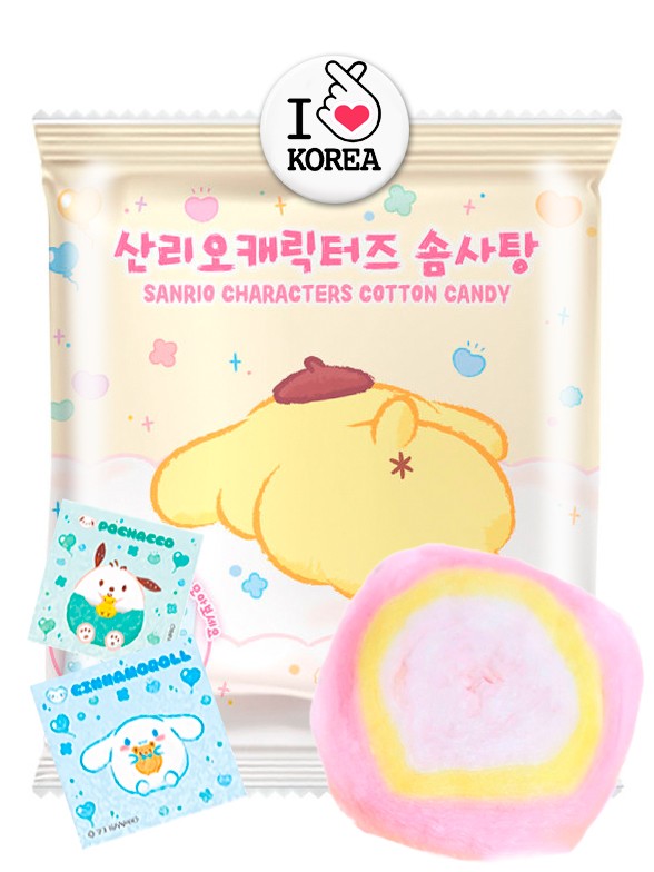 Algodón de Azúcar | Incluye Pegatina | Sanrio & Friends 9g.