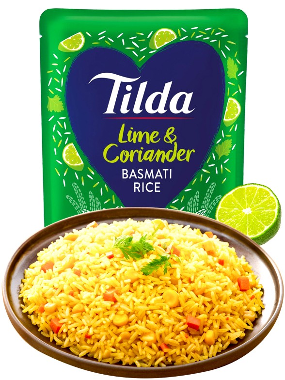 Arroz Basmati Preparado con Lima y Cilantro 250 grs.