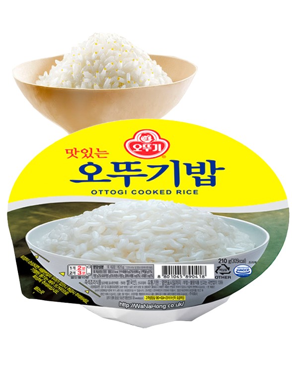 Arroz Cocido Coreano 210 grs.