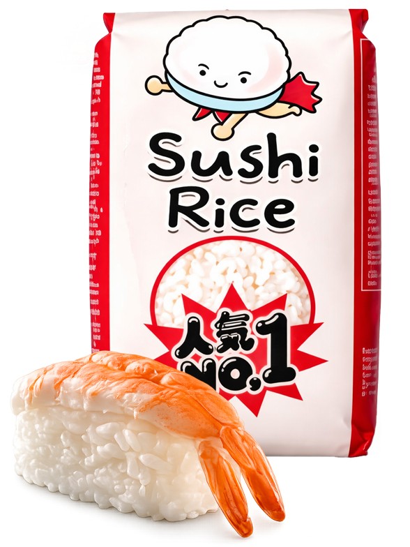 Arroz Japónica para Sushi 500g.