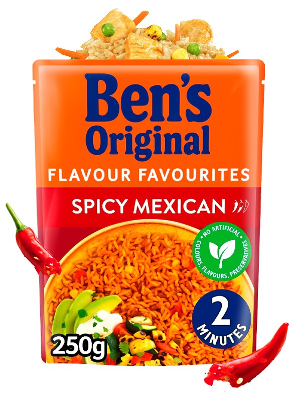 Arroz Largo Spicy Mexican | Ben's Original 250 grs.