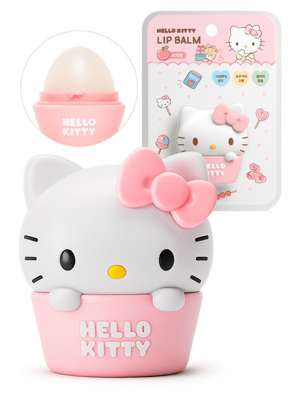 Bálsamo Labial Coreano de Manzana | Hello Kitty