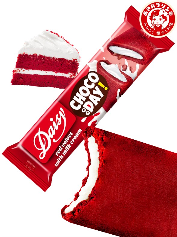Barrita de Cookie Red Velvet y Nata | Daisy 40g.