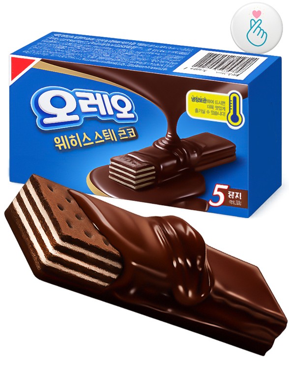 Waffers Oreo Coreanos de Chocolate 75g.