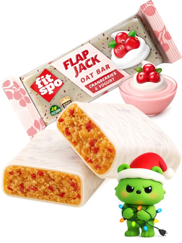 Barrita de Avena de Arándanos y Yogur | Dairy Sweets 90g.