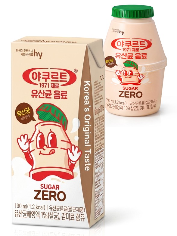 Bebida de Yogur 1971 Coreana Yakult | Sin Azúcar 190ml.