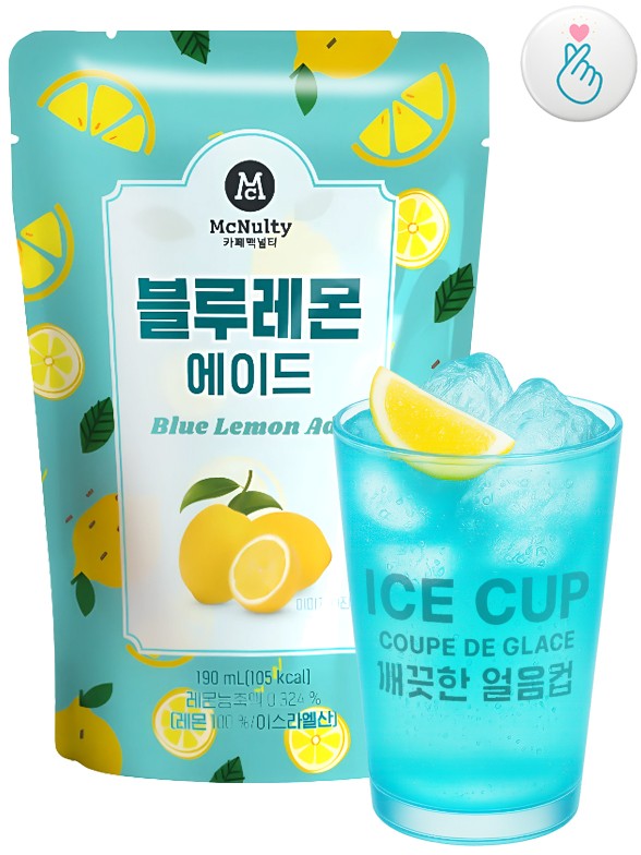 Limonada Coreana Azul | McNulty Pouch 190 ml.