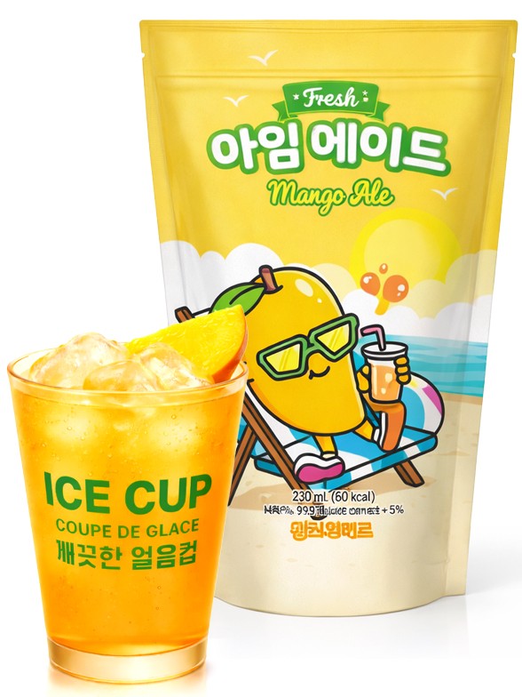 Limonada Coreana de Mango | I'm ADE Pouch 230 ml.