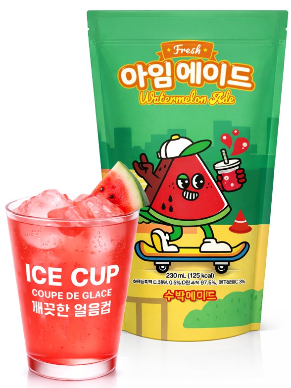Limonada Coreana de Sandía | I'm ADE Pouch 230 ml.