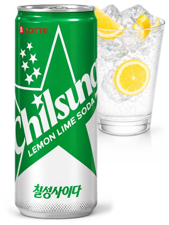 Refresco Coreano Chilsung Sparkling Original | 250 ml.