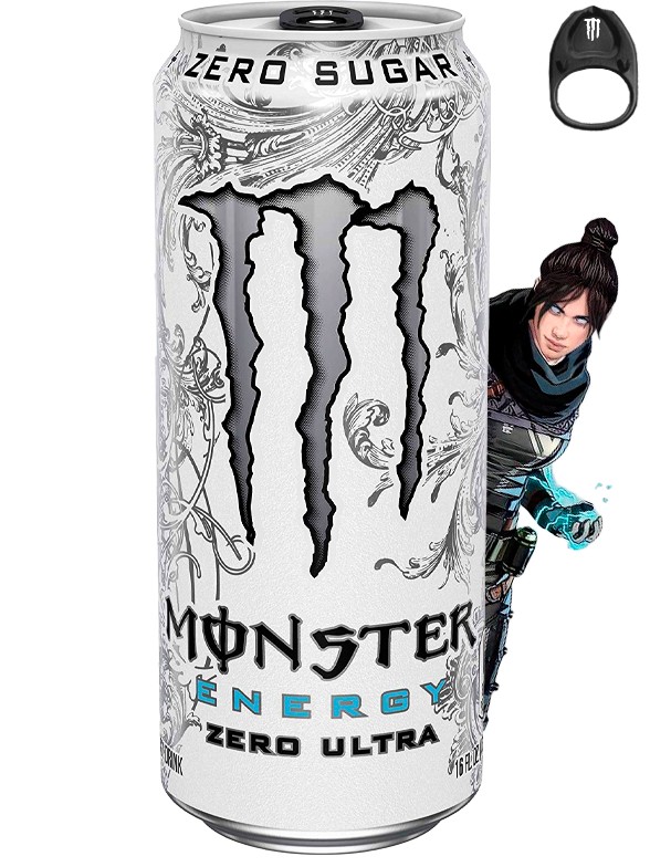 Bebida Energética Monster Energy Zero Ultra | USA | APEX Edition 473 ml.