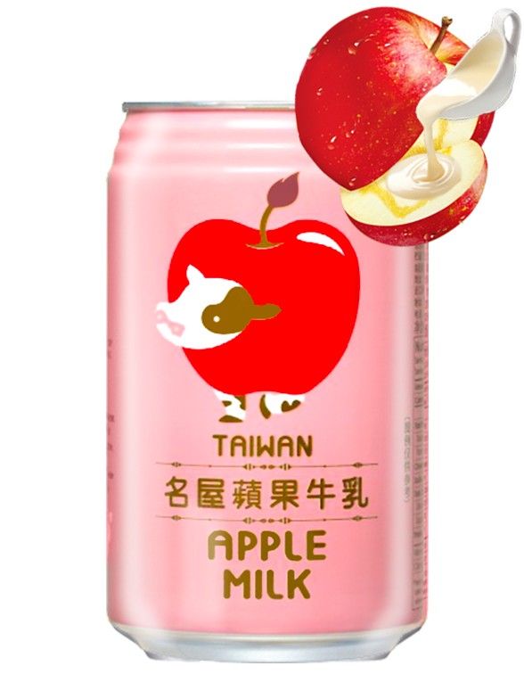 Bebida Apple & Milk 340 ml