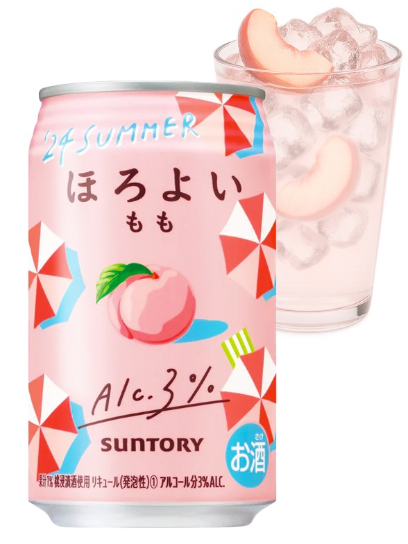 Cóctel Japonés Horoyoi de Melocotón 350 ml.