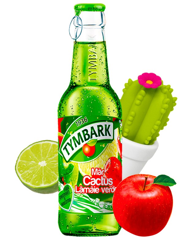 Bebida de Manzana, Cactus y Lima 250 ml.