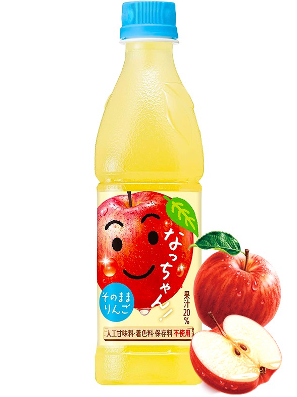 Bebida de Manzana Japonesa | Nachan 500 ml.