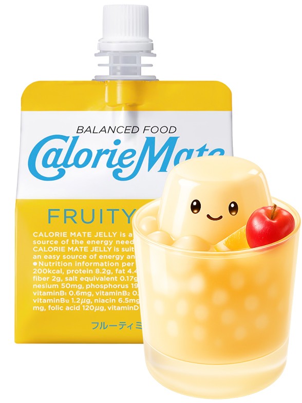 Gelatina de Fruta y Leche | Calorie Mate 215g.