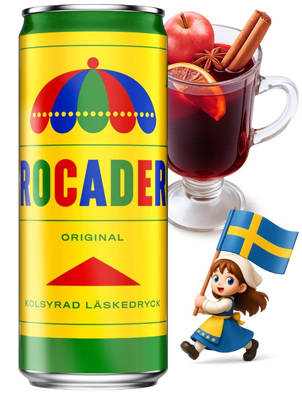 Refresco Sueco Trocadero Original | 330 ml.